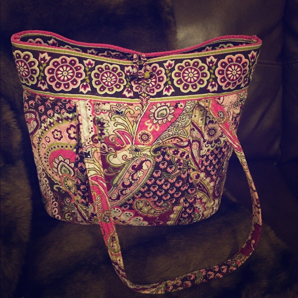 Vera Bradley large tote - Very Berry Paisley